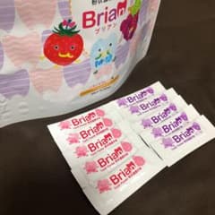 ♡ブリアン 歯磨き粉 いちご味5包 ぶどう味5包♡のサムネイル