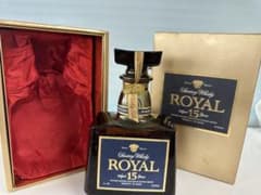Shunting Whisky ROYAL 15 Years ギフトボックス付きのサムネイル