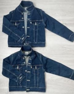 EDWIN デニムジャケット　120 130 セットのサムネイル