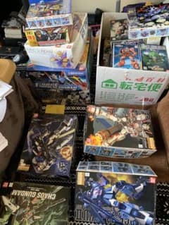 ガンプラ　大量のサムネイル