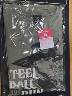 STEEL BALL RUN T 셔츠 올리브 그린