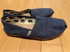 TOMS The Venice Collection スリッポン ネイビー W8のサムネイル