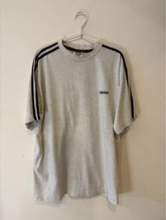 90's adidas グレー Tシャツ D10