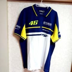 ヤマハ　ファクトリーレーシング　ポロシャツ ヤマハファクトリー レーシングポロシャツ バレンティーノ ロッシ46
