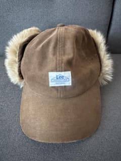 Lee ブラウン ファー付きキャップ ブラウン 茶色のサムネイル