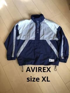 AVIREXトリコロール ハーフジップ アノラック メンズ JPN：XLのサムネイル