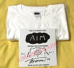 AIM 公式ファンクラブ限定 Tシャツ ホワイト Lサイズのサムネイル