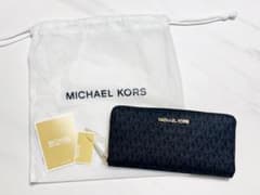 新品未使用　マイケルコース　長財布　ブラック