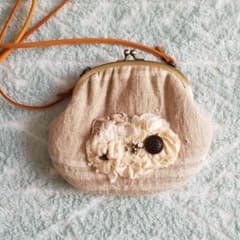 ハンドメイドがま口バッグのサムネイル