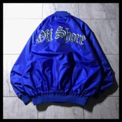 90s ナイロンジャケット スタジャン オールド イングリッシュ サーフ