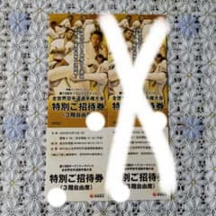 全世界空手道選手権大会　　　　特別招待券2枚10/15（日）のサムネイル