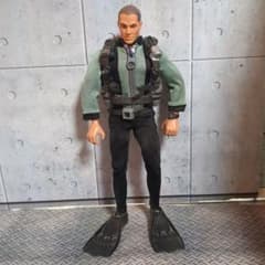 1/6 12インチ イケメンダイバー ヴィンテージGIジョー VTG673 - メルカリ