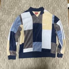 Supreme パッチワークニットポロのサムネイル