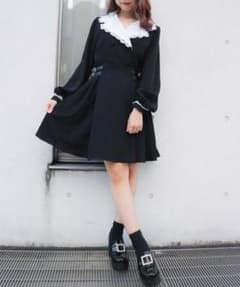 ROJITA サイドレーストレンチライクワンピースのサムネイル