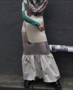 完売品YOHEI OHNO 23ss ダイヤカットプリーツ ドレス