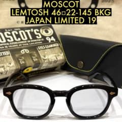 新品】限定完売 モスコット レムトッシュ 46 ブラック19 JPNLTD - メルカリ