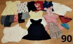 子供服 ベビー服 女の子 夏服 90サイズ 19点 水着他 まとめ売り単品購入可のサムネイル