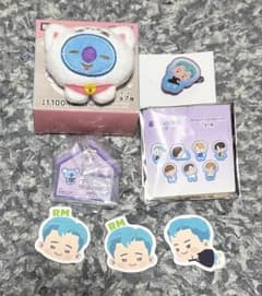 BTS RM KOYA BT21 봉제인형 배지