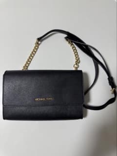 MICHAEL KORS ブラックショルダーバッグのサムネイル