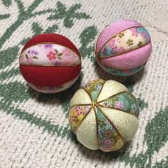 手毬　直径8cm 3個のサムネイル