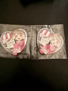 ラブライブ！ 南ことり ハート型缶バッジ 2点セットのサムネイル