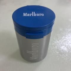 Marlboro 携帯灰皿 ブルー シルバーのサムネイル
