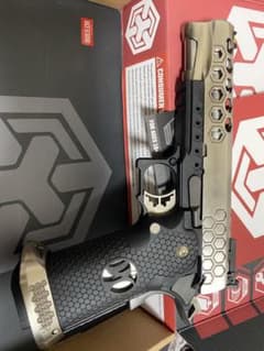 AW CUSTOM HX2501モデル　HEXカット　ハイキャパ5.1 ガスガンのサムネイル