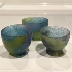 パートドヴェール ぐい呑 3点セットのサムネイル
