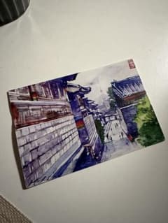 水彩画ポストカード seoul rare viewのサムネイル