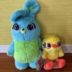トイストーリー 4 バニー ダッキー ディズニー ぬいぐるみ - メルカリ