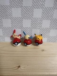 ポケモン おきあがりこぼし3体セット 【プラスル・マイナン・ピカチュウ】のサムネイル