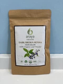 ヘナカラー　araya naturals ダークブラウンのサムネイル