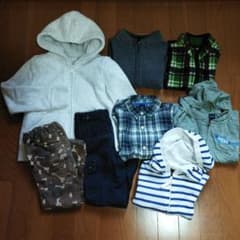 100〜110サイズ　８点セット　GAP　UNIQLOなど　ギャップユニクロのサムネイル