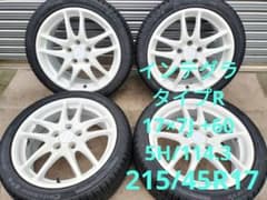 インテグラ純正 タイプR 17×7J 5H/114.3 215/45R17 - メルカリ