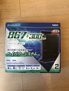 NEC PA-WG1200HS3 無線LANルーターのサムネイル
