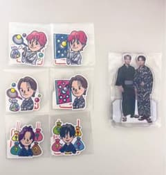 JO1 5th Anniversary 祭り　縁日　ステッカー　アクスタのサムネイル