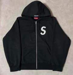 黒 フード付きパーカー Sロゴ PORT OF CALL（ポートオブコール） パーカー HOODIE/PORT OF CALL