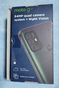 【訳あり品】moto g30 ダークパール SIMフリーのサムネイル