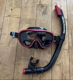 REEF TOURER スノーケルマスク 黒/赤 フリーサイズのサムネイル