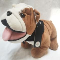 (タグ付き)MINIブルドッグ スパイク君ぬいぐるみ　プレゼント有り MINI スパイク君 ブルドッグ 大サイズ 40cm - メルカリ