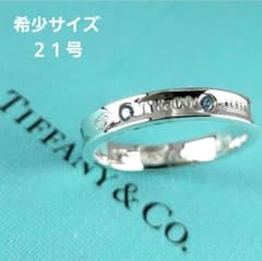 ○SALE○【ティファニー】1837 サファイア 2P ナロー リング 21