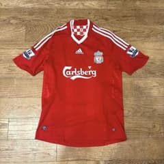 Liverpoolリバプール ホーム ユニフォーム ゲームシャツ レプリカ 赤のサムネイル