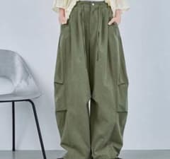 ミリタリータックボリュームパンツ ジーナシス 新品未使用 今季新作