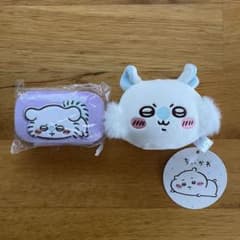 Chiikawa Poyoyon Face Ball Mascot Jewelry Mini Case Momonga