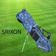 K433 SRIXON ブルー迷彩柄 スタンドキャディバッグ - メルカリ