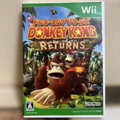 Wii 동키 콩 리턴스 닌텐도 소프트 & 패키지