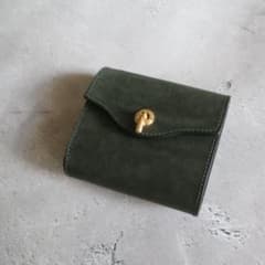 【蒙古夕ソメソ様専用】オコシ金具の三つ折り財布　通常 Alloroのサムネイル