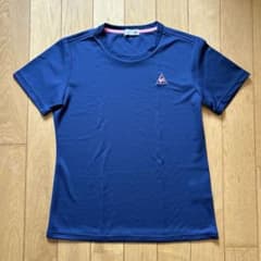 le coq sportif レディース 半袖Tシャツ ネイビーのサムネイル