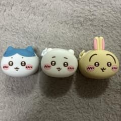 おかおミニシリコンポーチ　ちいかわ うさぎ　ハチワレのサムネイル