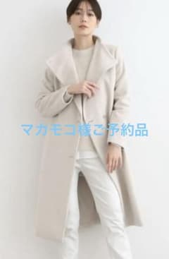 【日本製／3WAY】スタンドカラースレンダーコート／インディヴィ（INDIVI）のサムネイル